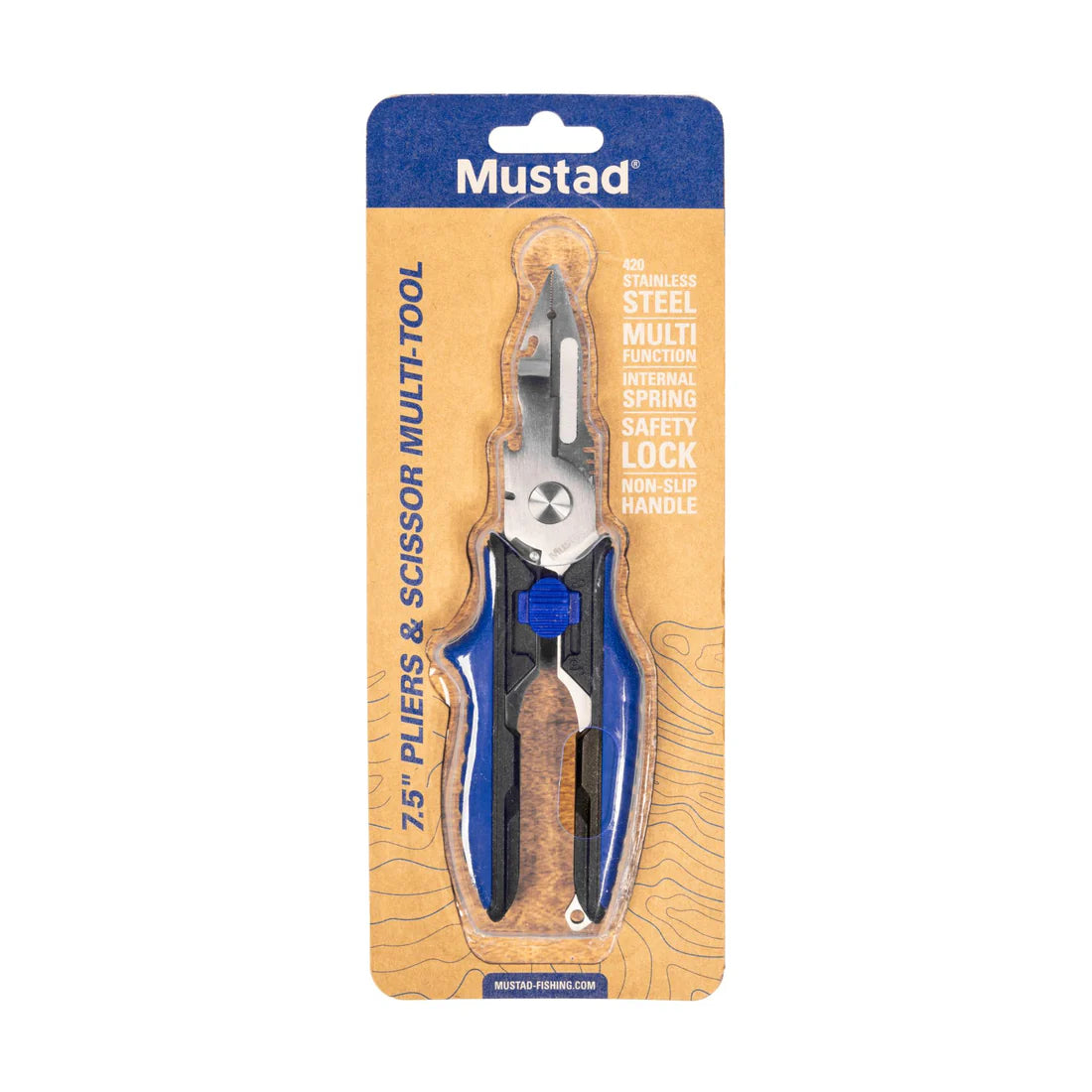 7.5" Multi Pliers & Scissors MTP-075-MPS