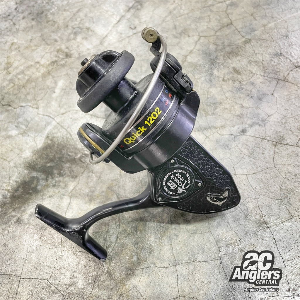 dam quick fishing reel DAM Quick 1202 (VINTAGE, 8/10) as is – Anglers Central