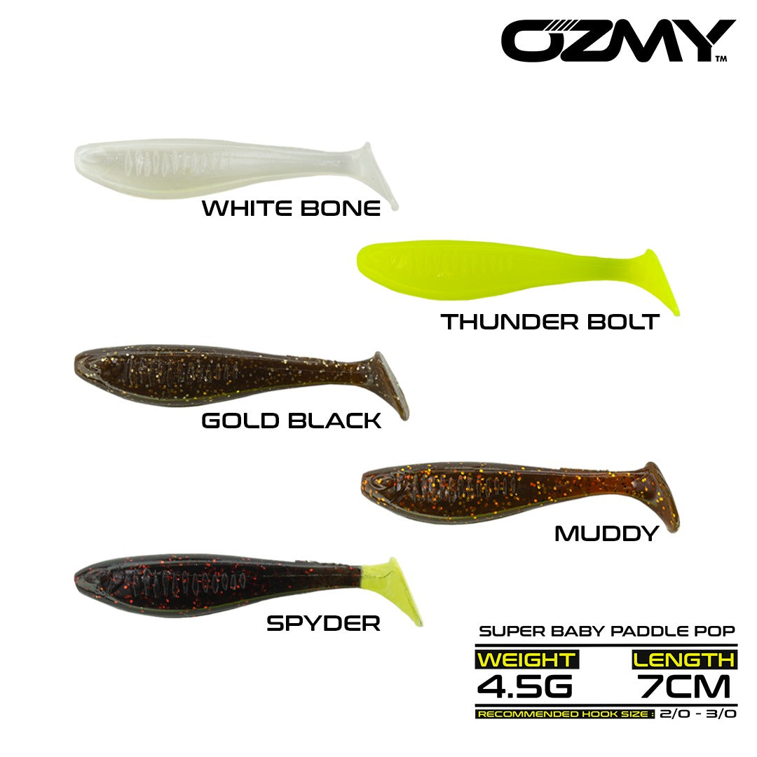 Silencer Super Baby Paddle Pop (7cm 4.5g) – Anglers Central