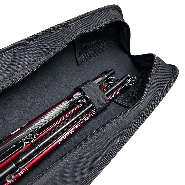Semi-Hard Rod Case, Black, Short