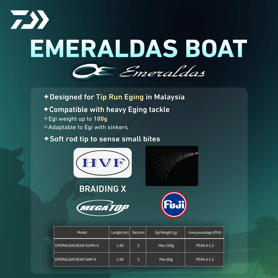 25 Emeraldas Boat (Rod)