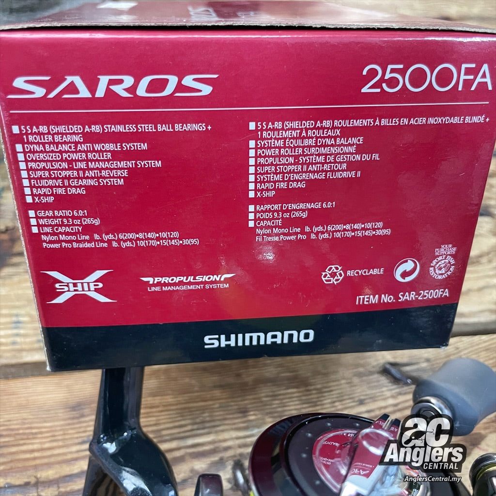 2012 Saros 2500FA (USED, like new), complete box set