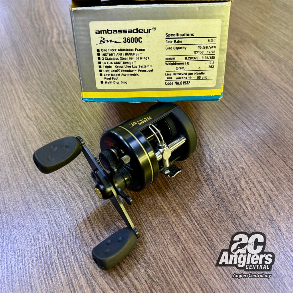 リール ambassadeur 3600C ULTRA CAST Ambassadeur BM 3600C (NOS) – Anglers Central