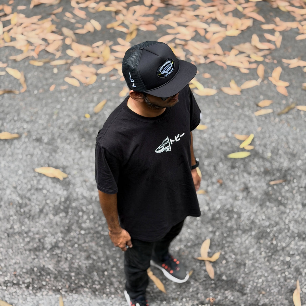 26 Tobi Flatbrim Trucker