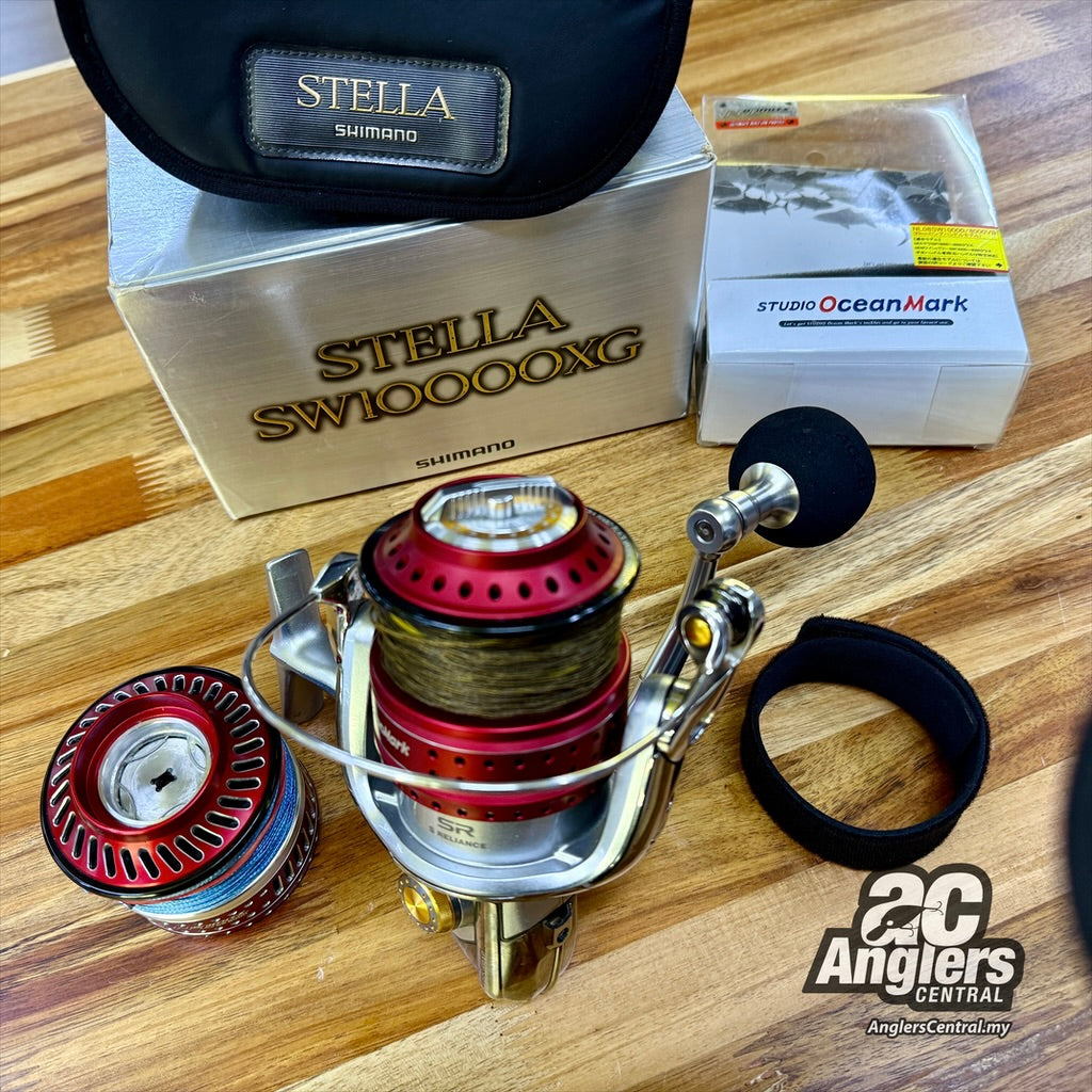 08 Stella SW10000XG (USED, 8/10) Box + SOM parts – Anglers Central