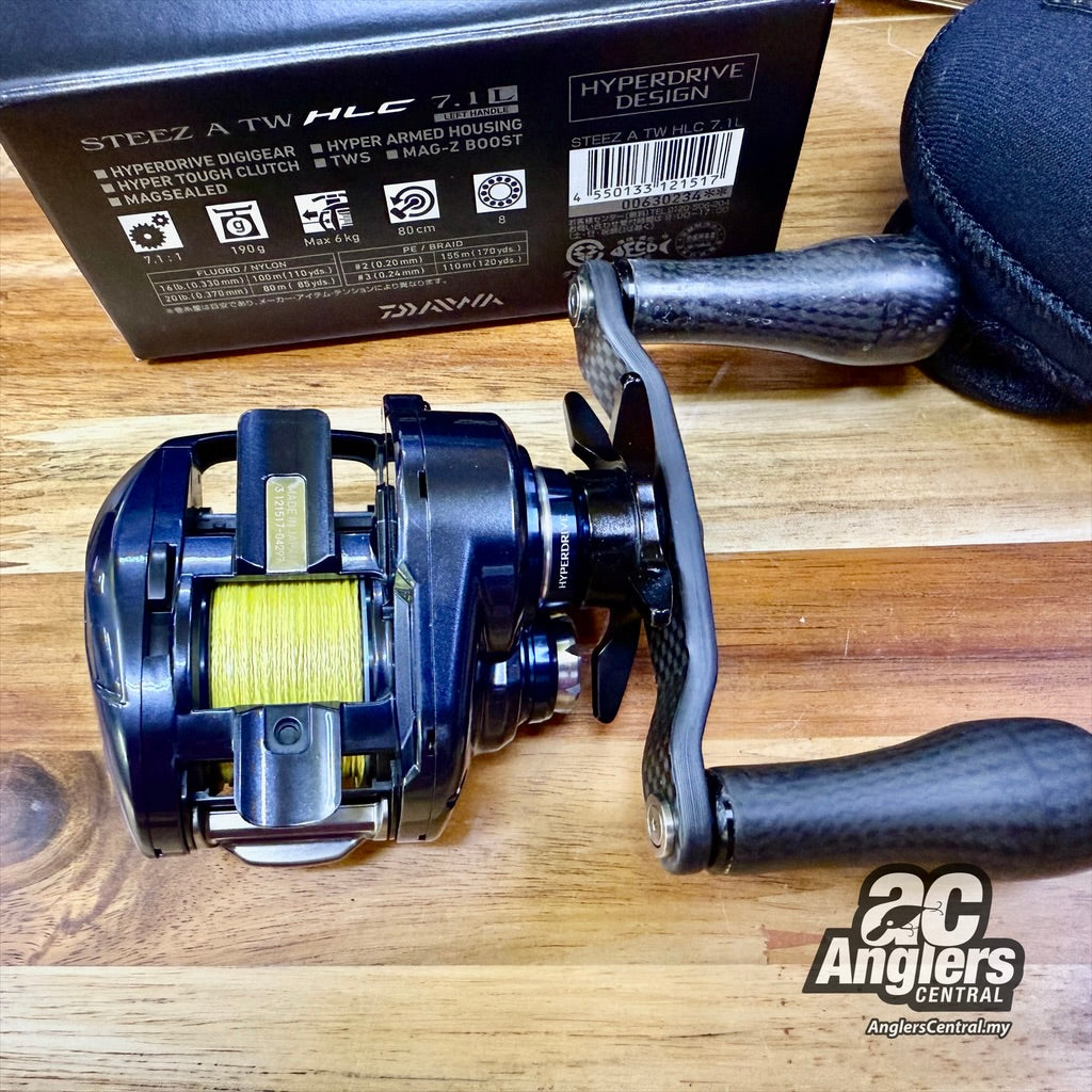 21 Steez A TW HLC 7.1L (USED, 8.5/10) with box, S+ handles