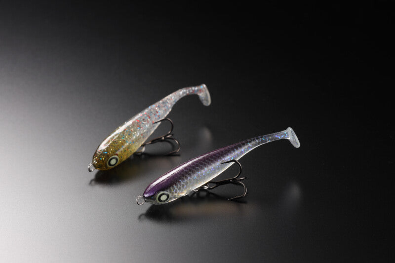 Leurre Jackall Jelly Sardine 55mm Shad Tail - Silver Jelly - Coule - Neuf