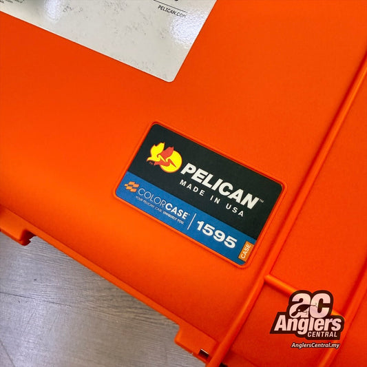 1595 Air Case (ColorCase) Orange & Lime Green Empty