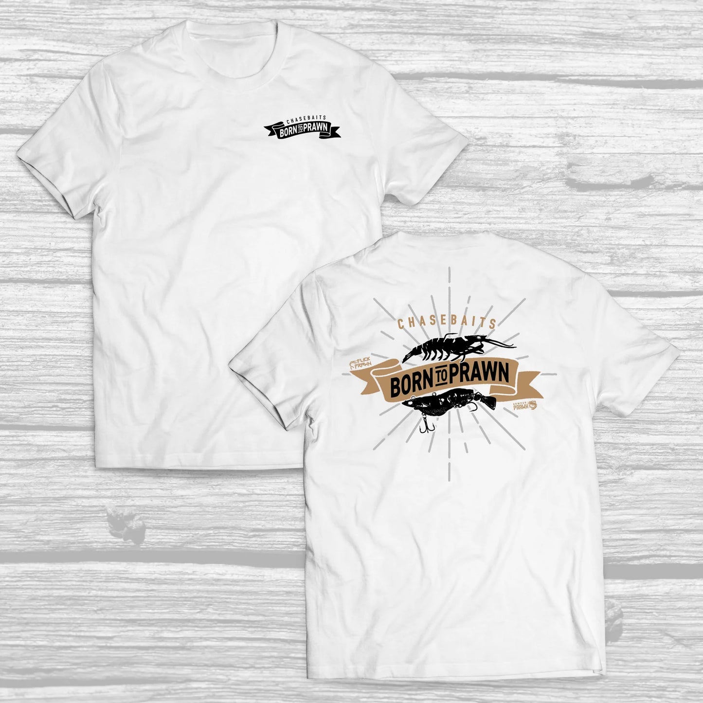 Born to Prawn T-Shirt (White)