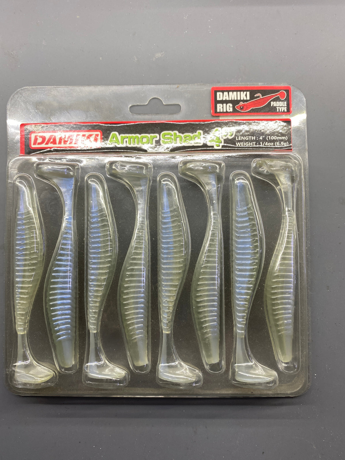 Damiki Armour Shad Paddle 4 inch