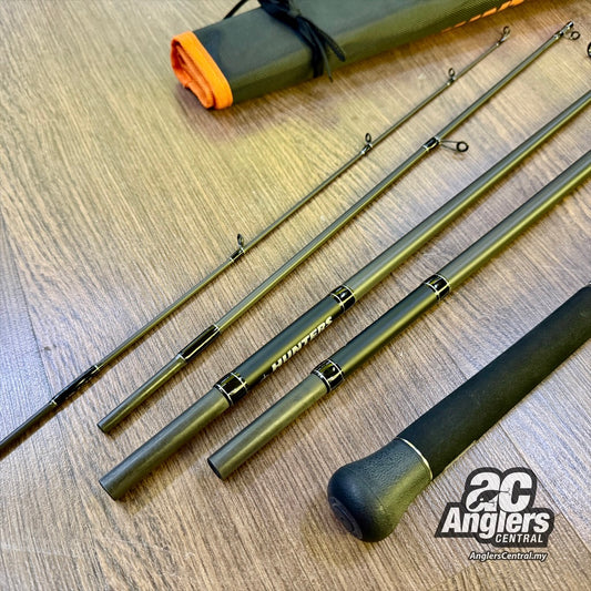 Hunters HT-6x4S Backpacker (USED, 9.5/10) with rod bag