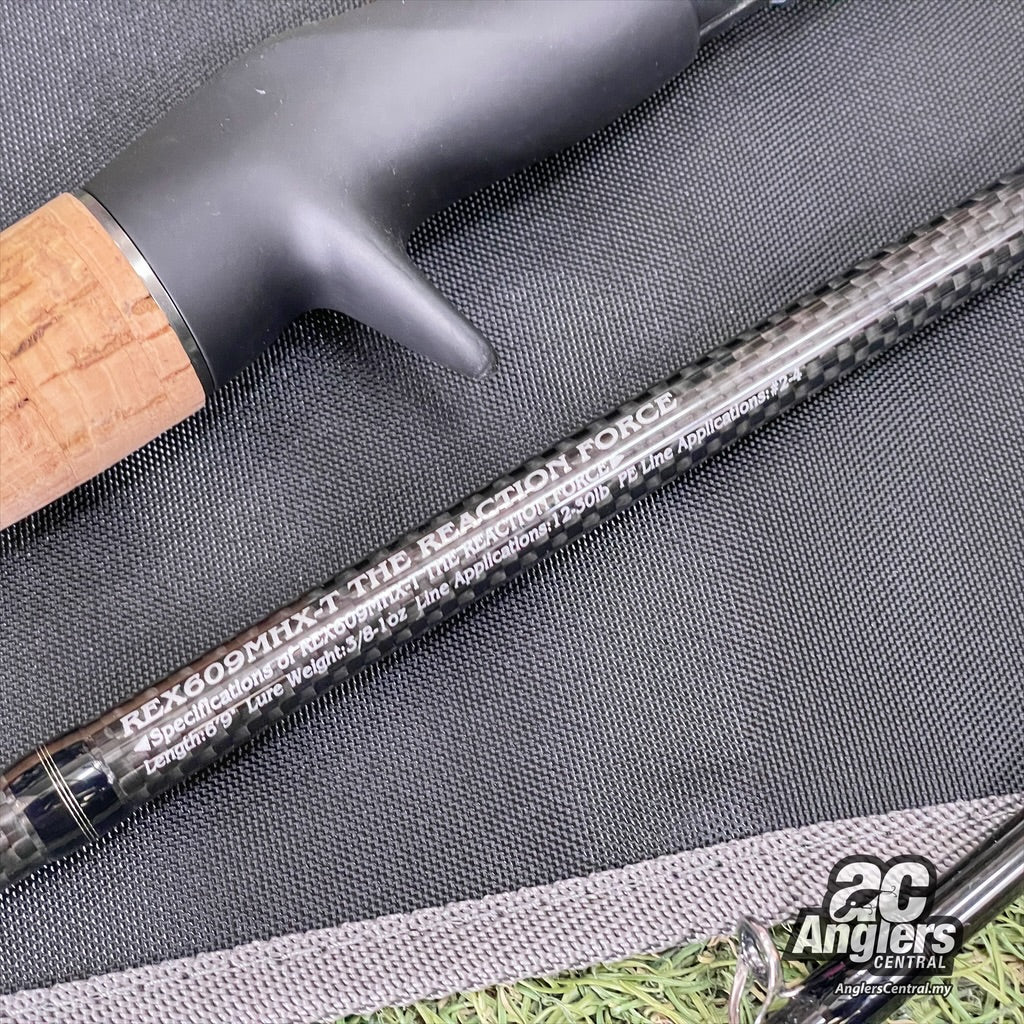 Raw Dealer Extreme Edition REX609MHX-T The Reaction Force (USED, 9/10) with rod bag/sleeve