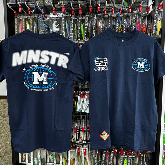 23 MNSTR DIV - Blurry Tee (Dark Blue)