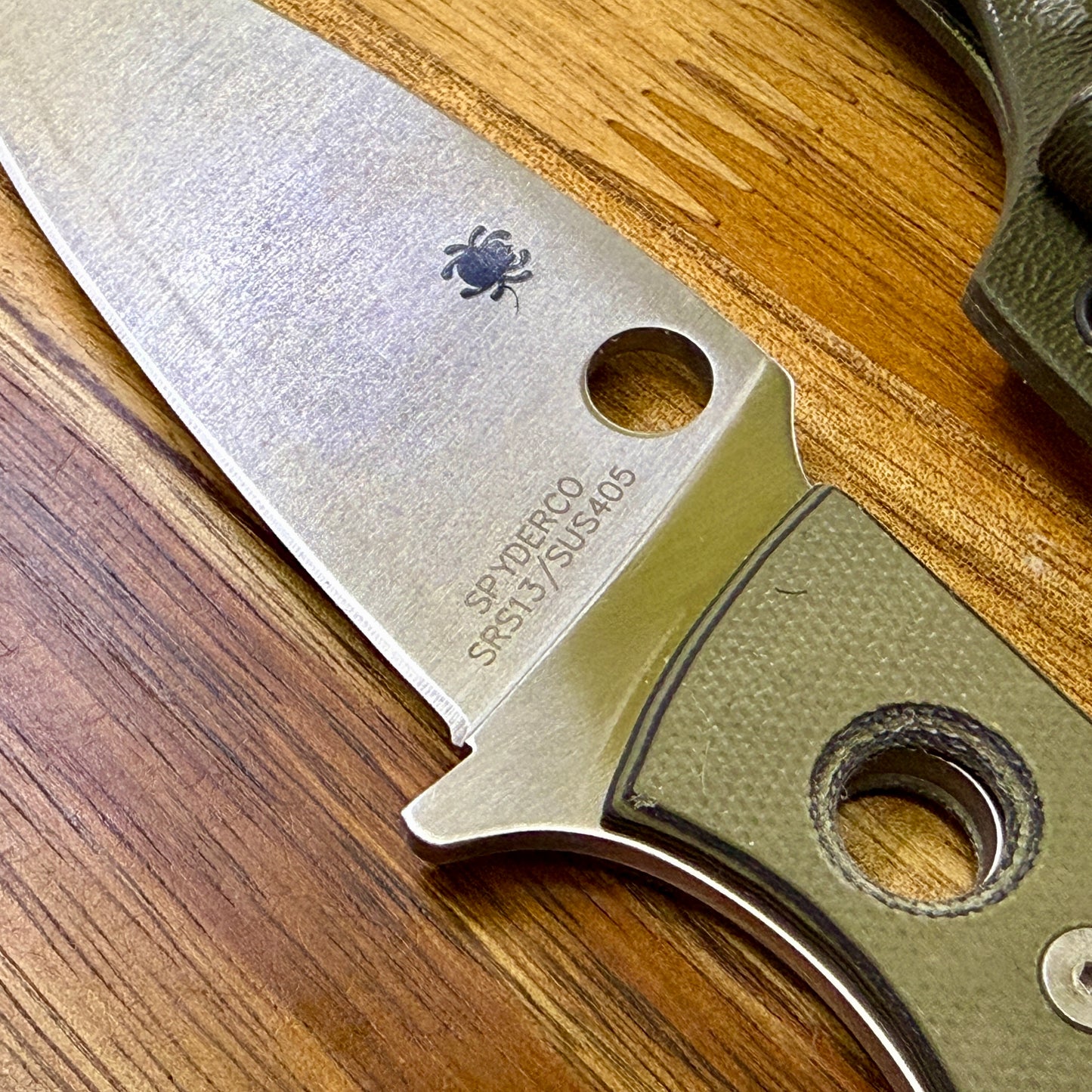 Mule Team™ San Mai MT32P SRS13/SUS405 (with custom G-10 handle & sheath)