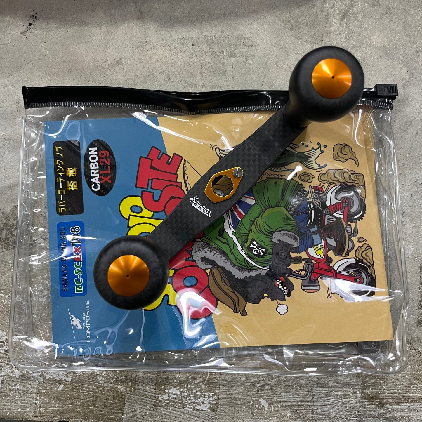 RC-SC EX Plus Carbon Knobs Carbon Handles