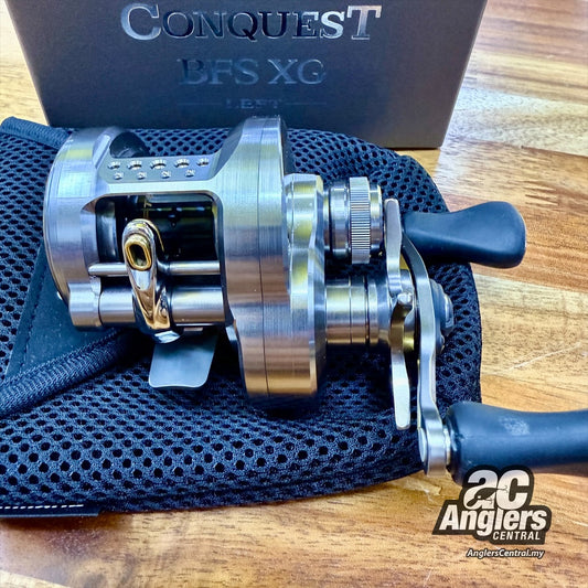 2023 Calcutta Conquest BFS XG Left (USED, like new) complete box/pouch set (with warranty)