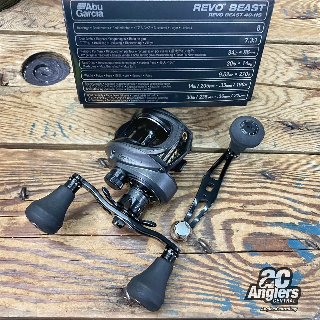 2018 Revo Beast 40-HS (USED, 9/10) with box + handle – Anglers Central