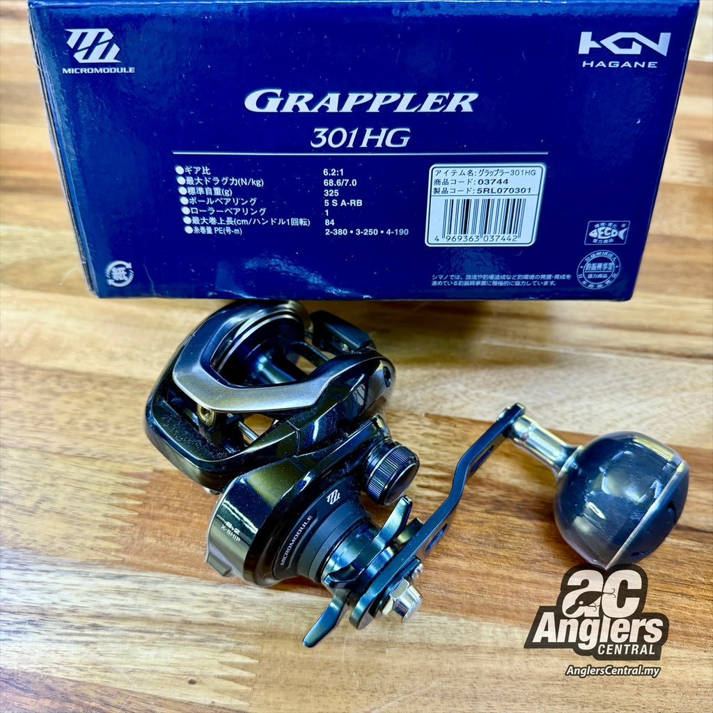 2017 Grappler 301HG (UNUSED) complete box & papers – Anglers Central