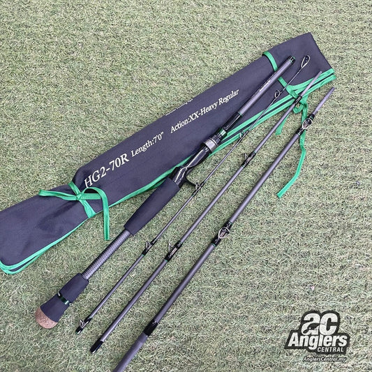 Huge Custom Genoma HG2-70R (4pc) (USED, 9.5/10) with rod bag/sleeve