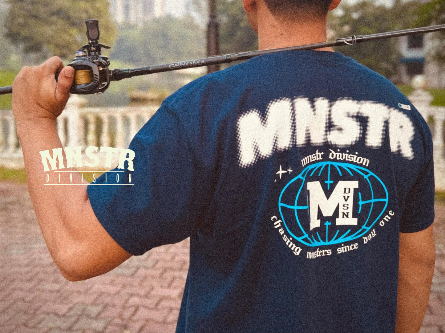 23 MNSTR DIV - Blurry Tee (Dark Blue)