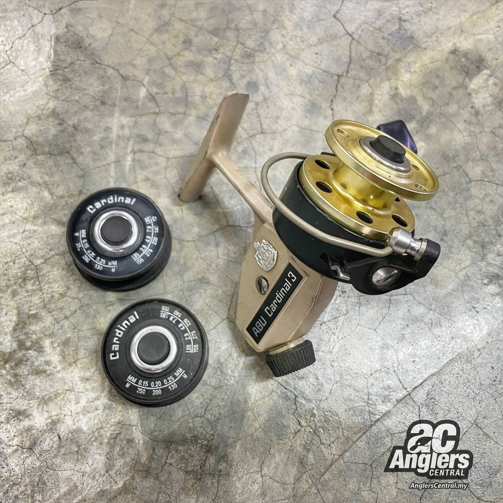 AbuGarcia Cardinal 3 (VINTAGE, 8/10) as is – Anglers Central