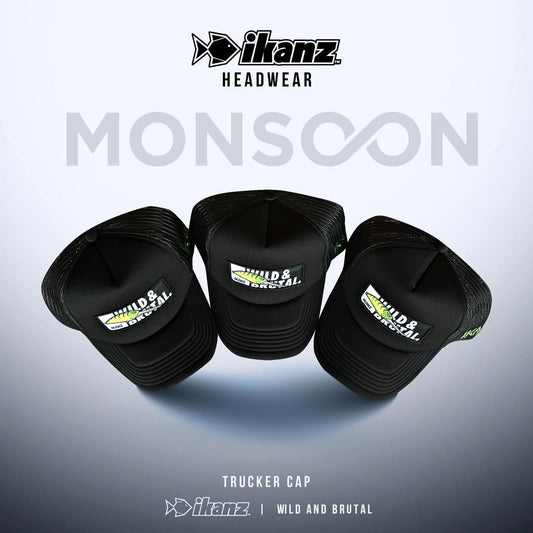 25 Monsoon Trucker Cap Wild & Brutal