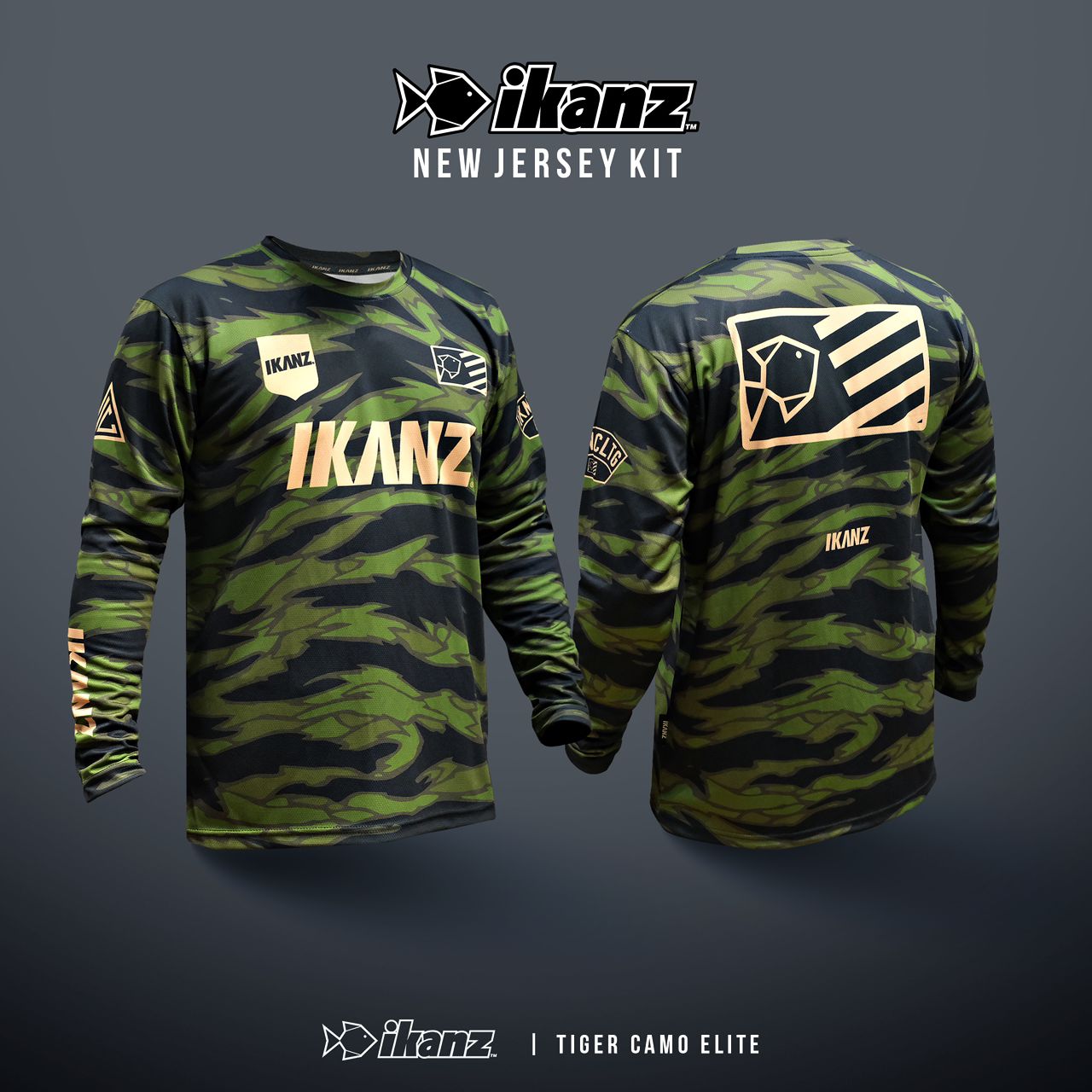 23 Tiger Camo Elite Jersey