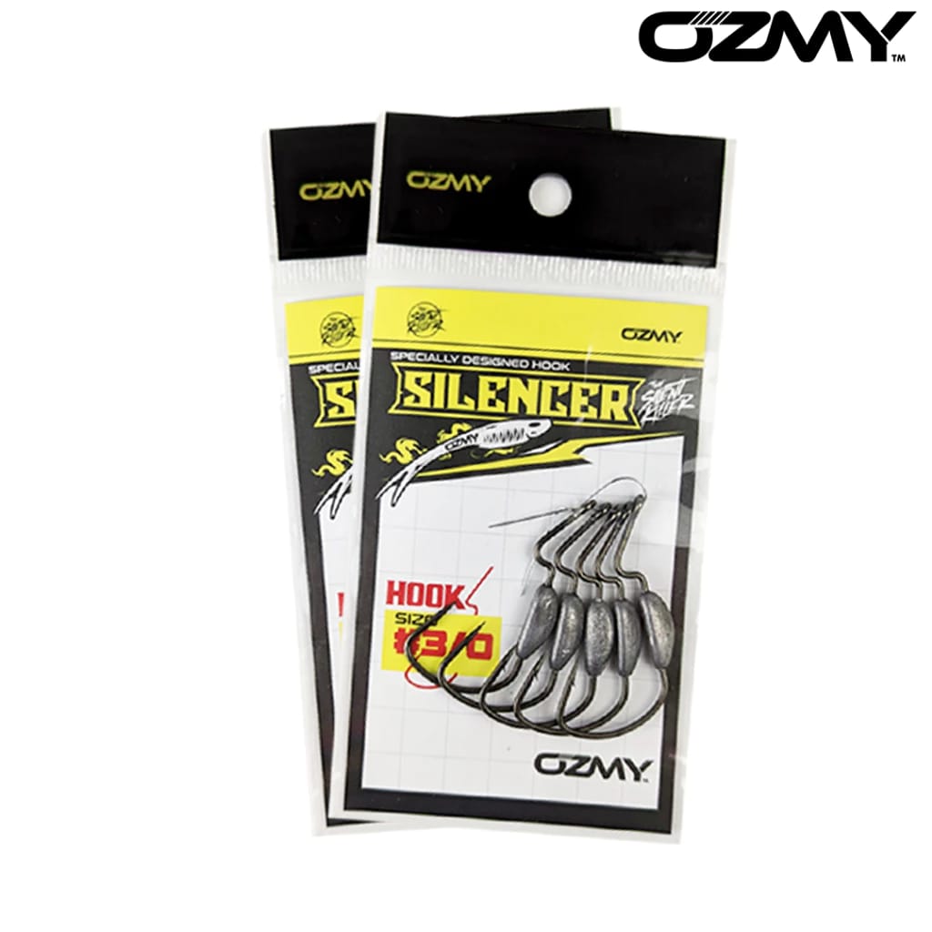 Weighted Hook Silencer 3/0 3g (5pcs) for Paddle Pop 7cm