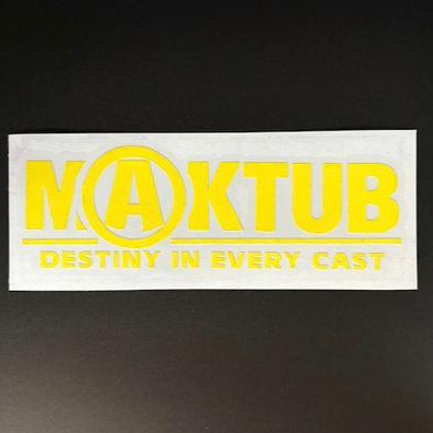 Maktub Signature Decal (Cutting Sticker)