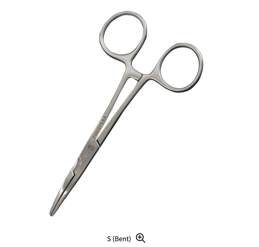 Forceps S Type B (Bent)