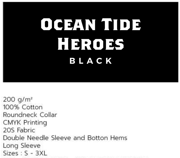 Ocean Tide Heroes TShirt