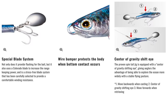Rise Shot Blade High Appeal 18g (JJ-218V)