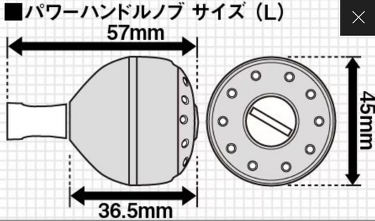 Yumeya Ci4+ Round Handle Knob L (Type-B)