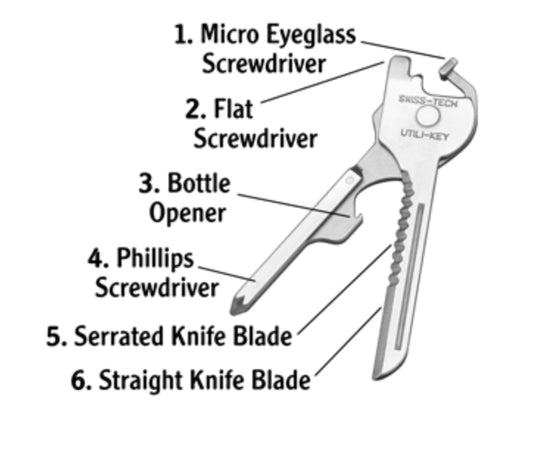 Utili-Key 6-in-1