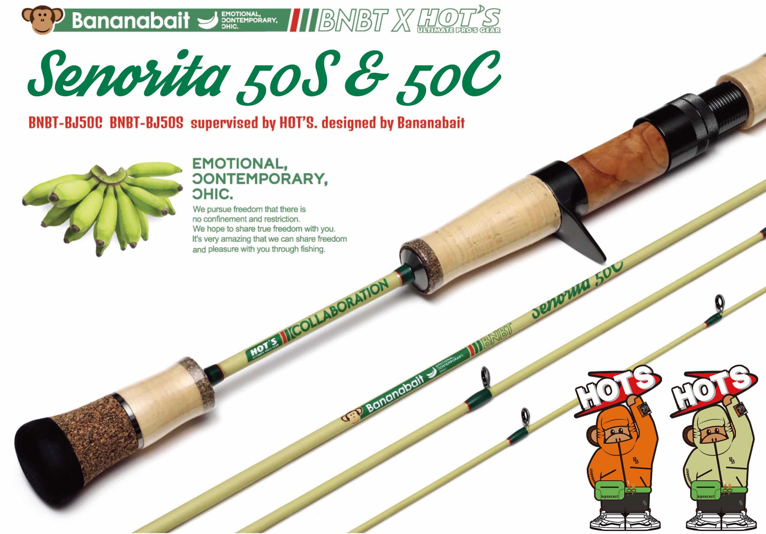 Senorita 50S HOTs x Bananabait – Anglers Central