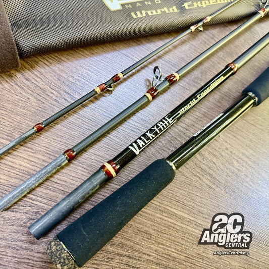 Valkyrie World Expedition VKC-65MH-4 (USED, 9.9/10), with rod sleeve/bag
