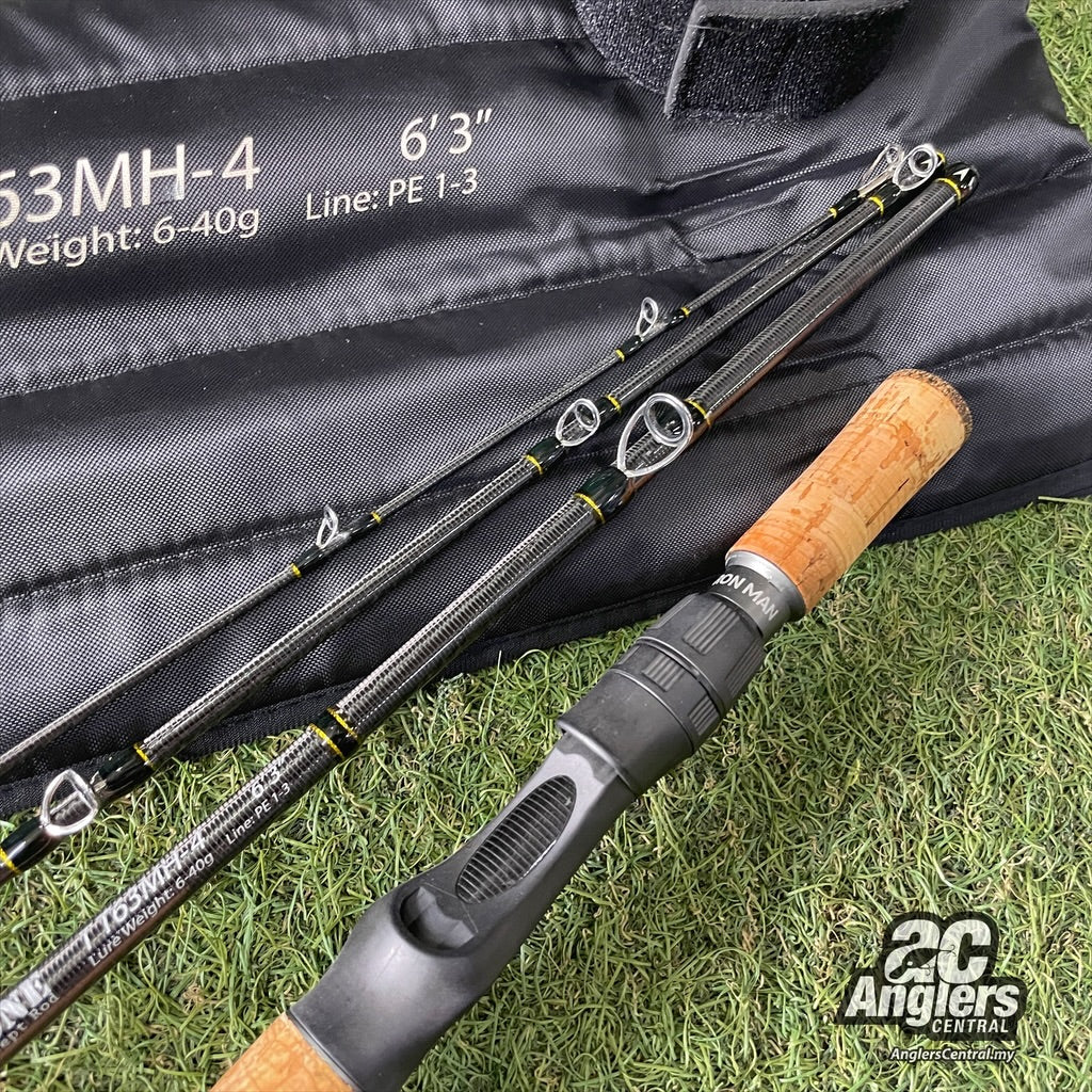 The Throne TT63MH-4 PE 1-3 (USED, 9/10) with rod bag/pouch