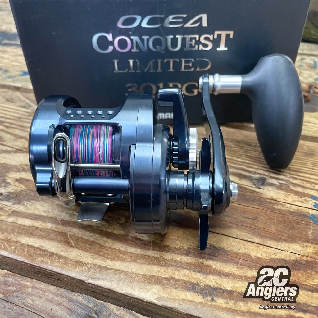 2019 Ocea Conquest Ltd 301PG Left (USED, 9.5/10) – Anglers Central