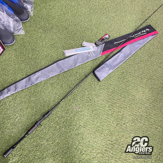 18 Poison Adrena 166MH 10-20lb (USED, 9.5/10) with rod sleeve/bag