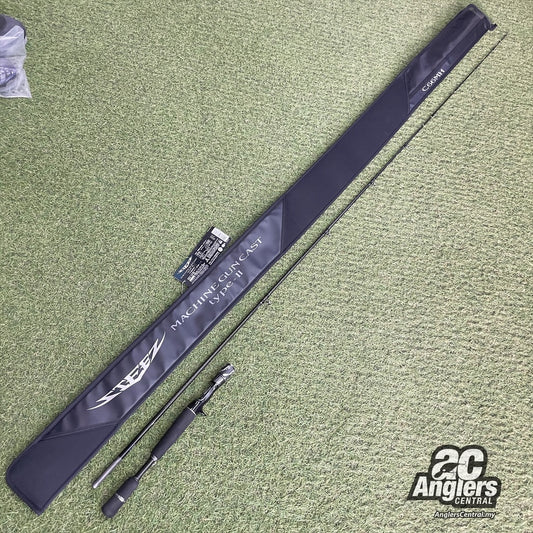 21 Steez C67MH Machine Gun Cast Type-II (USED, 9.5/10) with rod bag/sleeve