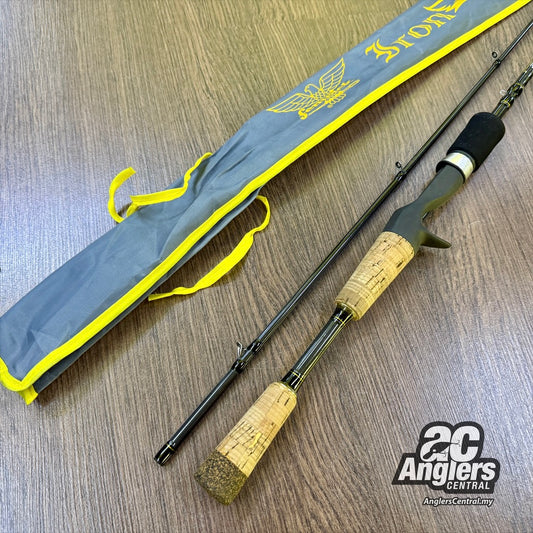 Iron Hawk Scout IHC662ML TH 6-10lb (USED, 9.5/10) with rod sleeve/bag