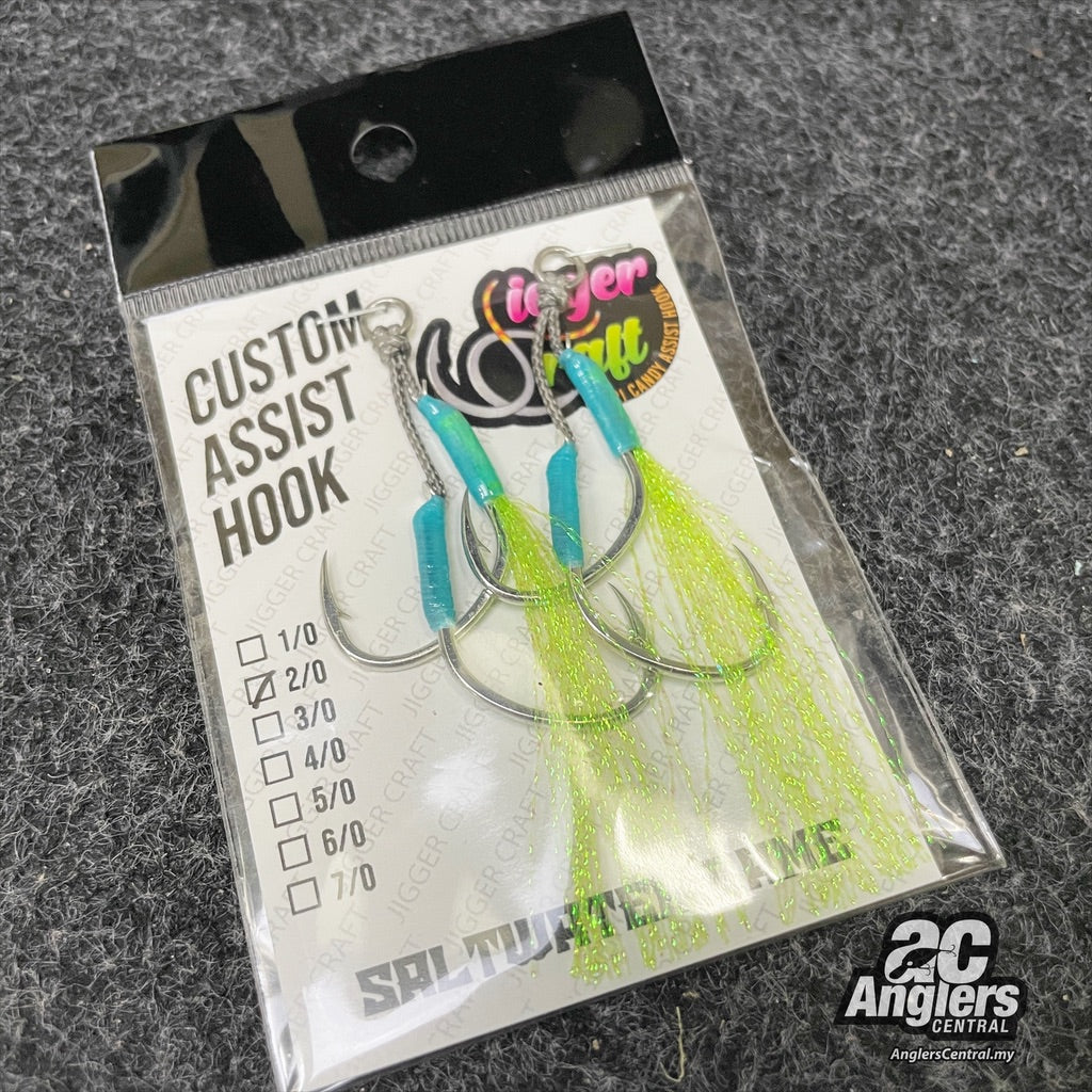 Custom Decoy AS-04 Pike Hyper Twin Assist Hook (#2/0)