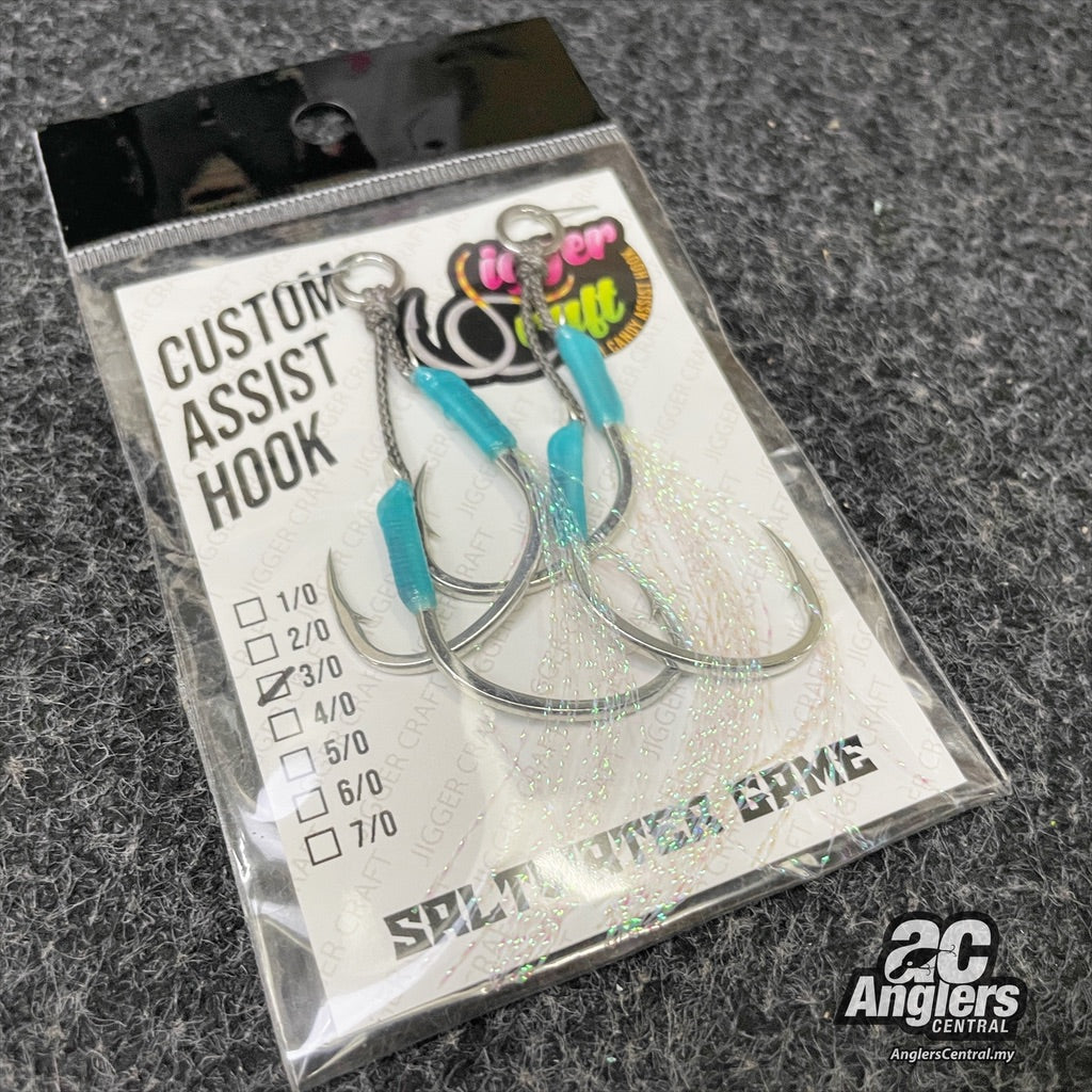 Custom Decoy AS-04 Pike Hyper Twin Assist Hook (#3/0)