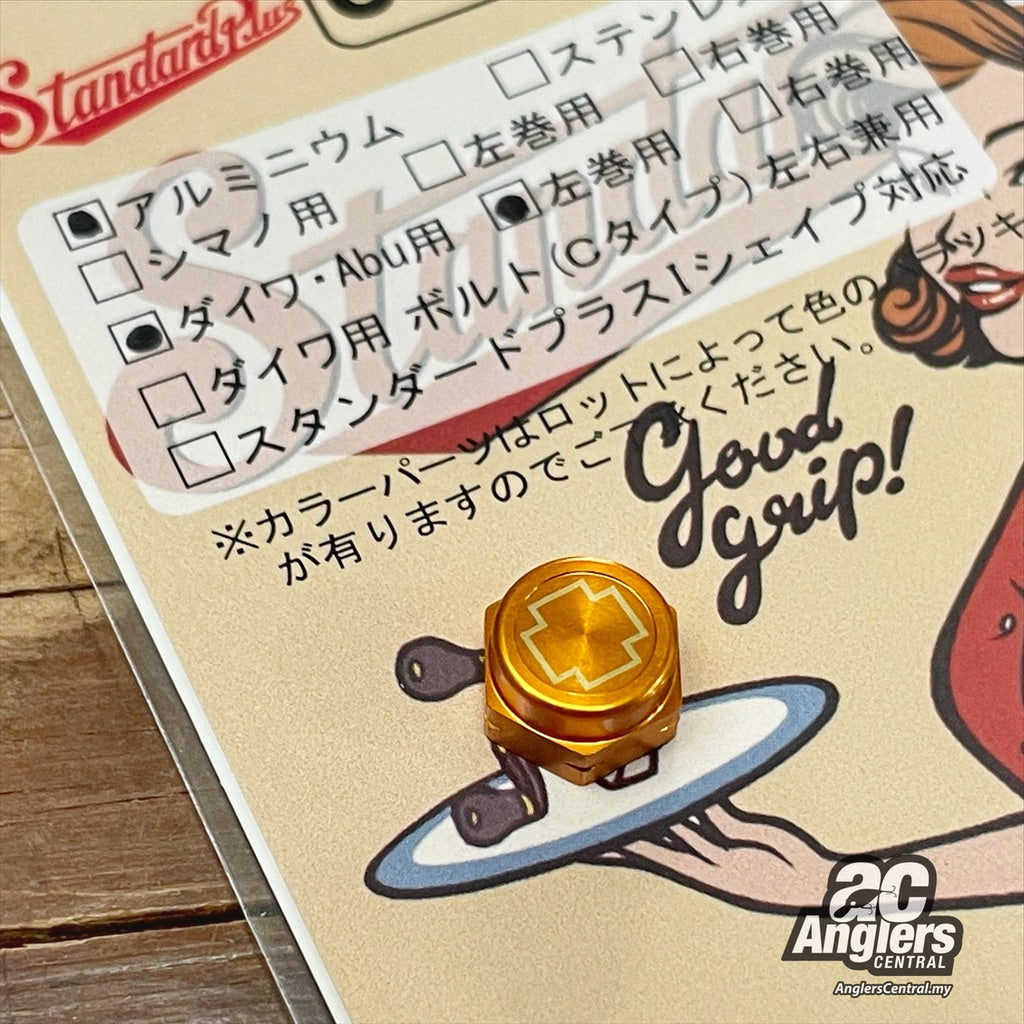 Handle Lock Nut (NEW, M8L, Gold aluminum)