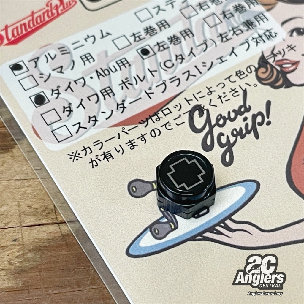 Handle Lock Nut (NEW, M8L, Black aluminum)