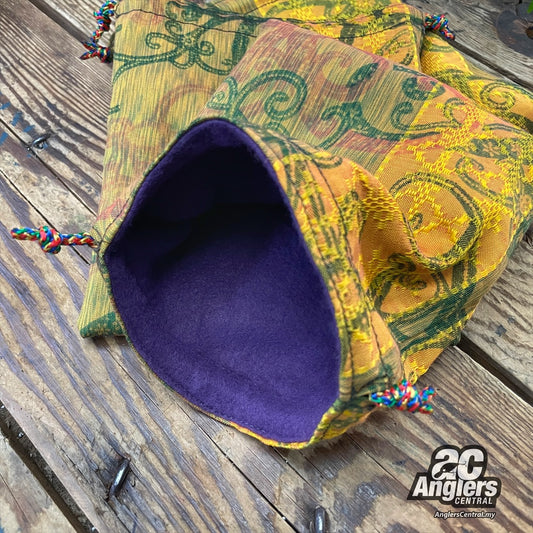 Borneo/Dayak fabric reel pouch (hand made)