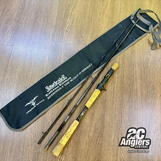 Raw Dealer Extreme Edition REX605HX-T The Scout'n'Assault (USED, 8.5/10) with rod bag/sleeve