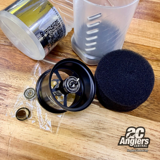 Super Shallow G Spool 10xx PE1:100m 8lb:50m (USED, 9/10)