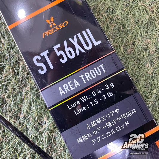 Presso ST 56XUL (Used, 9/10) with box, rod bag/sleeve