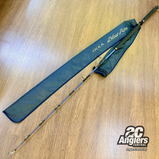 Ocea Blue Rose S60MD (USED, 9.5/10) with rod bag/sleeve